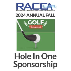 racca - 2024 golf tournament - sponsorship image - hole in one